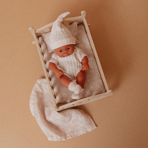 Кукла с кроваткой Mrs. Ertha "Joy Little Daisys", очарование маргариток, 20 см